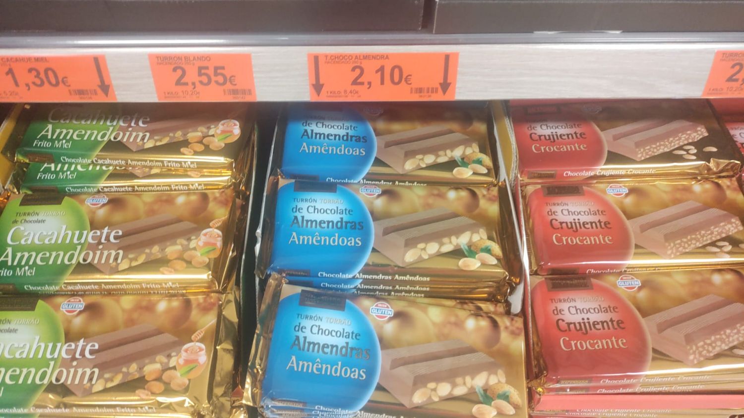 Mercadona Mercadona turron chocolate almendras Merca2.es