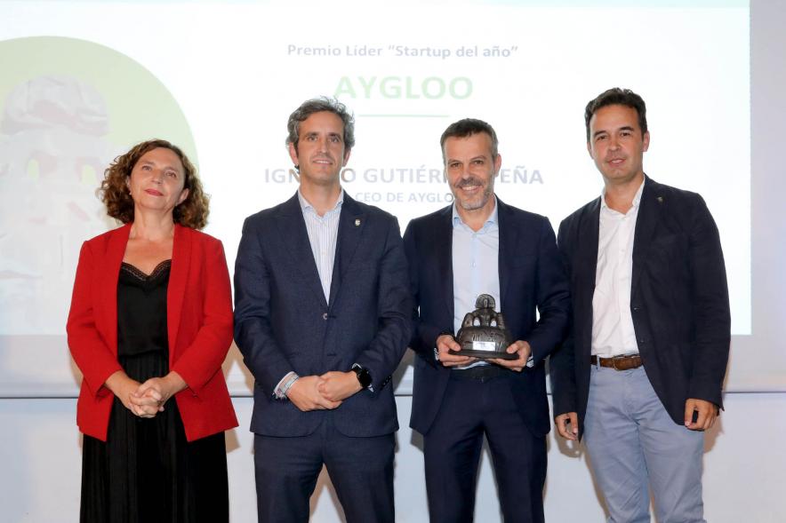 AyGloo gana el premio Startup 2022 en los Premios líder Alcobendas