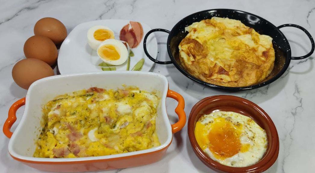 Cómo hacer huevos fritos en una freidora de aire