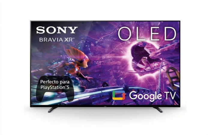 TV OLED 139,70 cm (55) Sony XR-55A83J BRAVIA XR, Google TV, 4K HDR, XR Cognitive Processor, XR Triluminos Pro, Hands-Free Voice Se