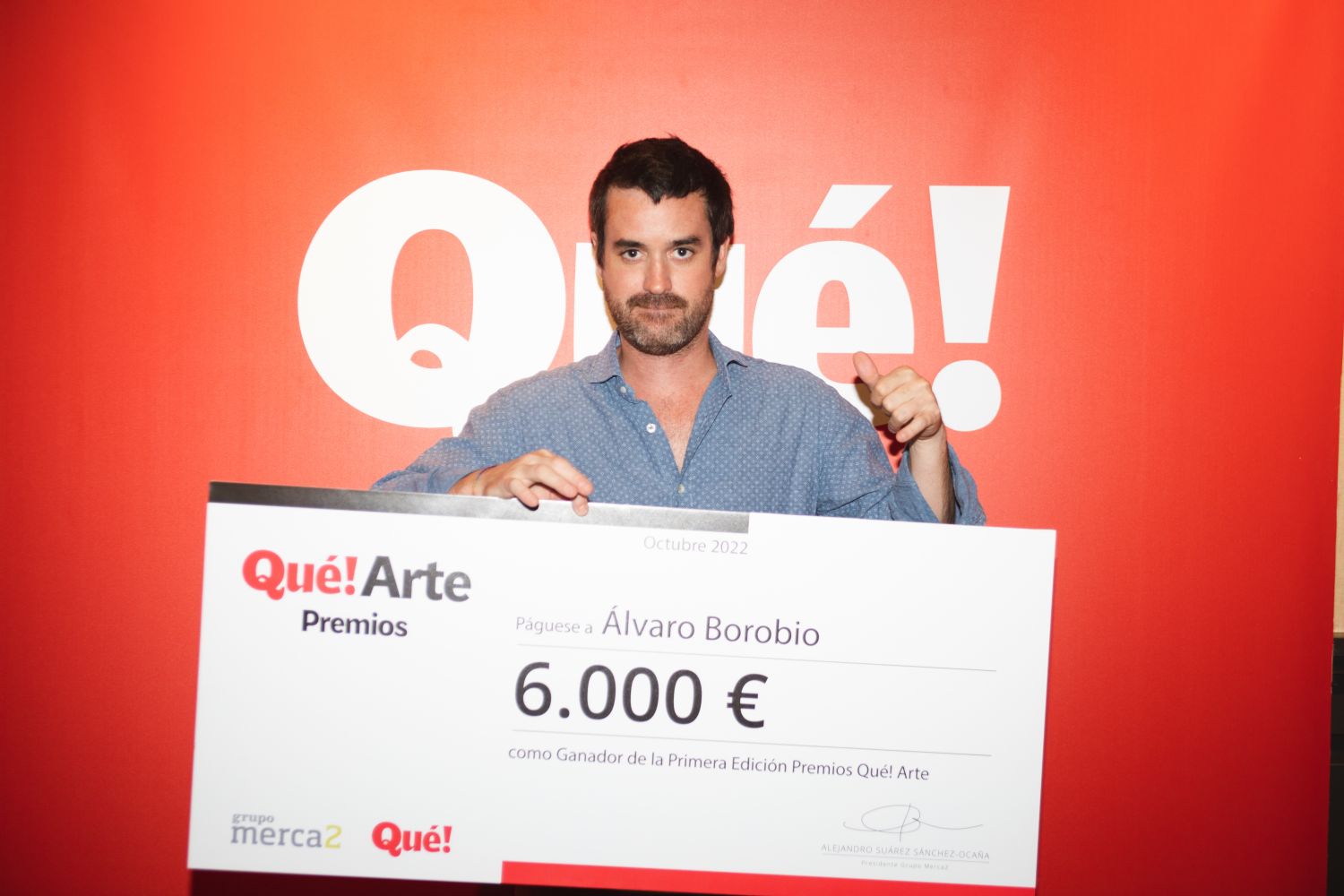 Diario Qué! hace entrega de los ‘Premios Qué! Arte’ 2022: «por amor al arte»