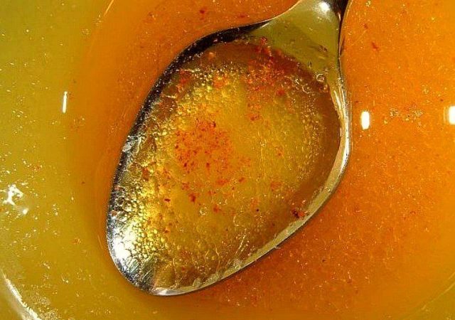 caldo de pollo grasa