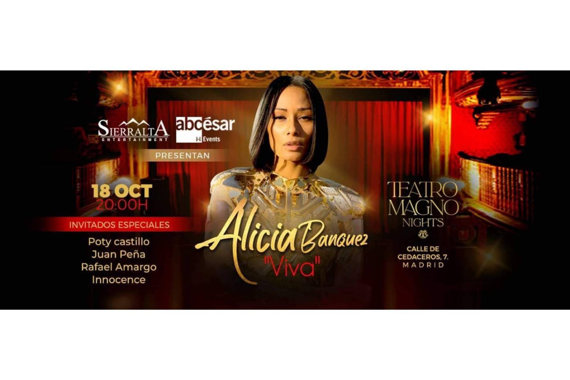 La gira promocional en España de Alicia Banquez