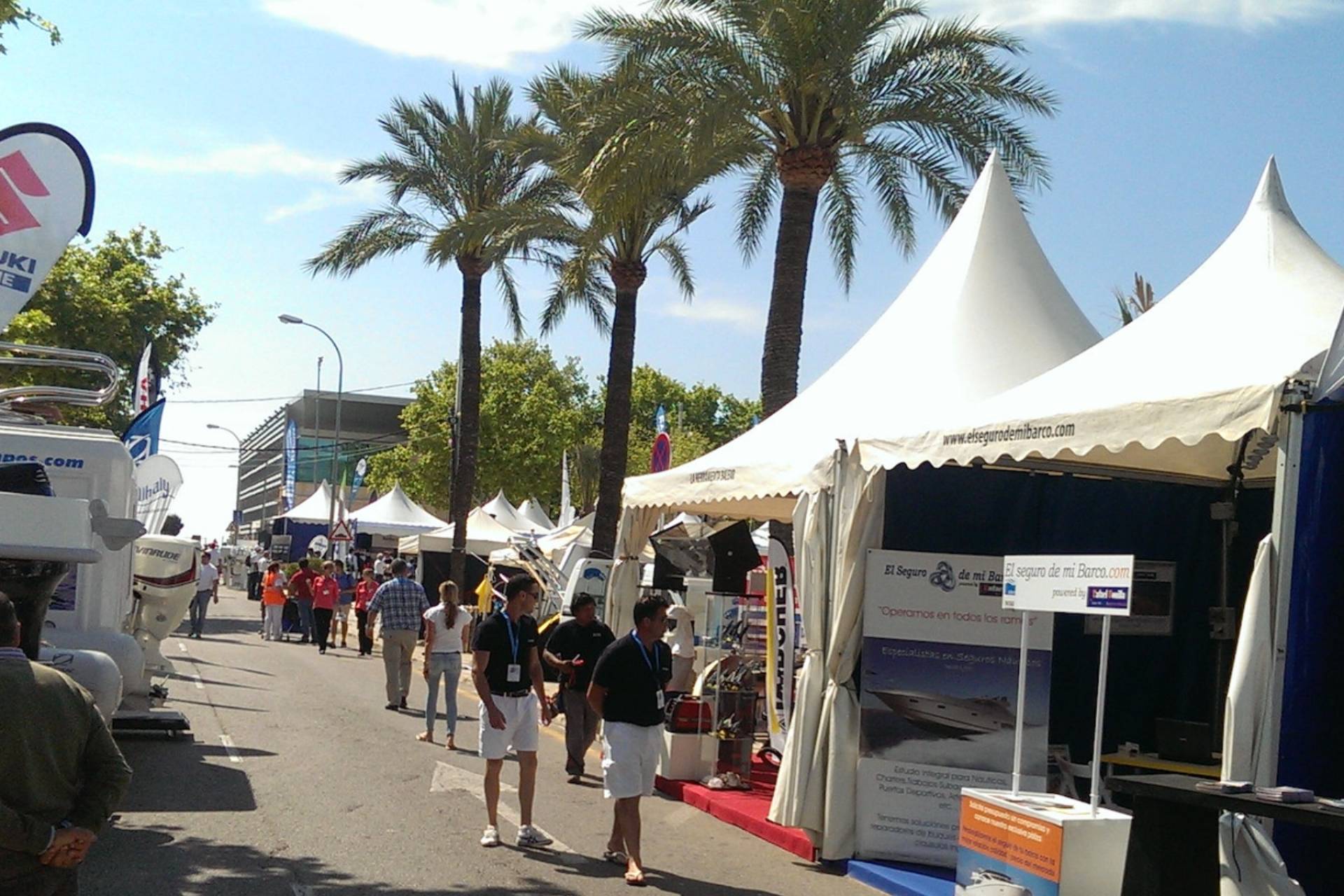 La empresa elsegurodemibarco.com se reúne con sus clientes y visitantes en el Salón Náutico de Barcelona