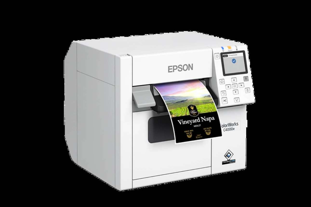 La revolución de las impresoras de etiquetas a color bajo demanda con Epson C4000, por ADNid