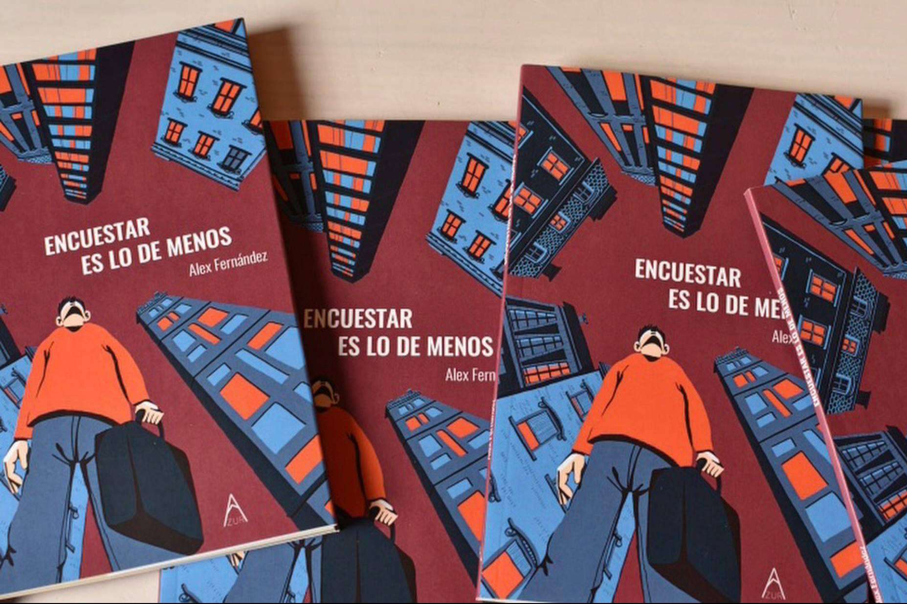 Encuestar es lo de Menos es la novela que arrasa en Instagram de Alex Fernández