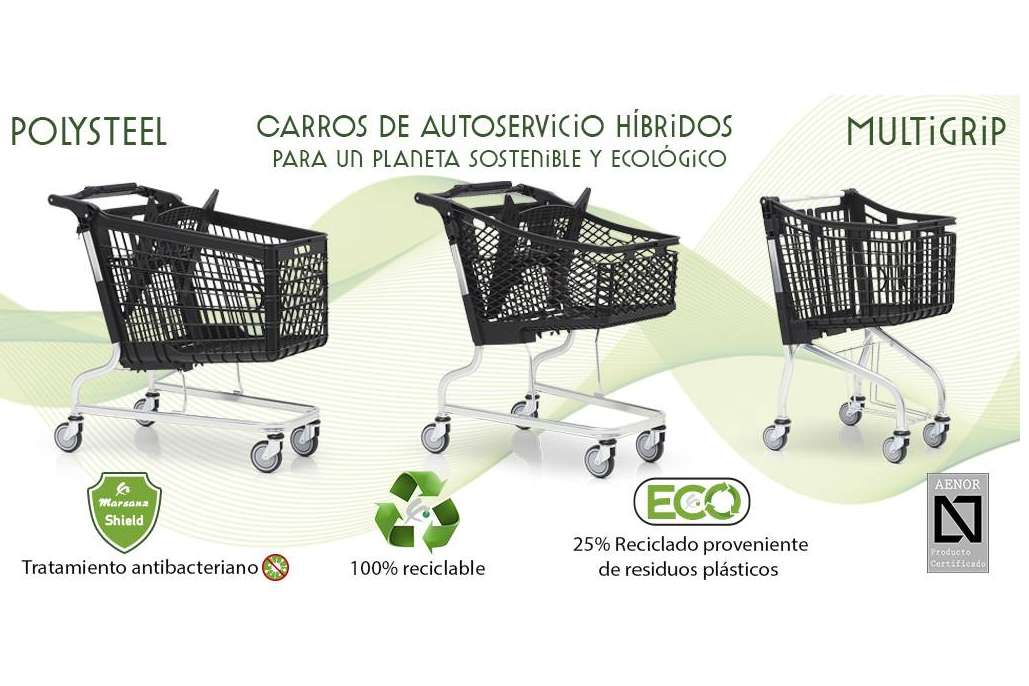 Creaciones Marsanz y su catálogo de carros de autoservicios sostenibles, híbridos y ecológicos