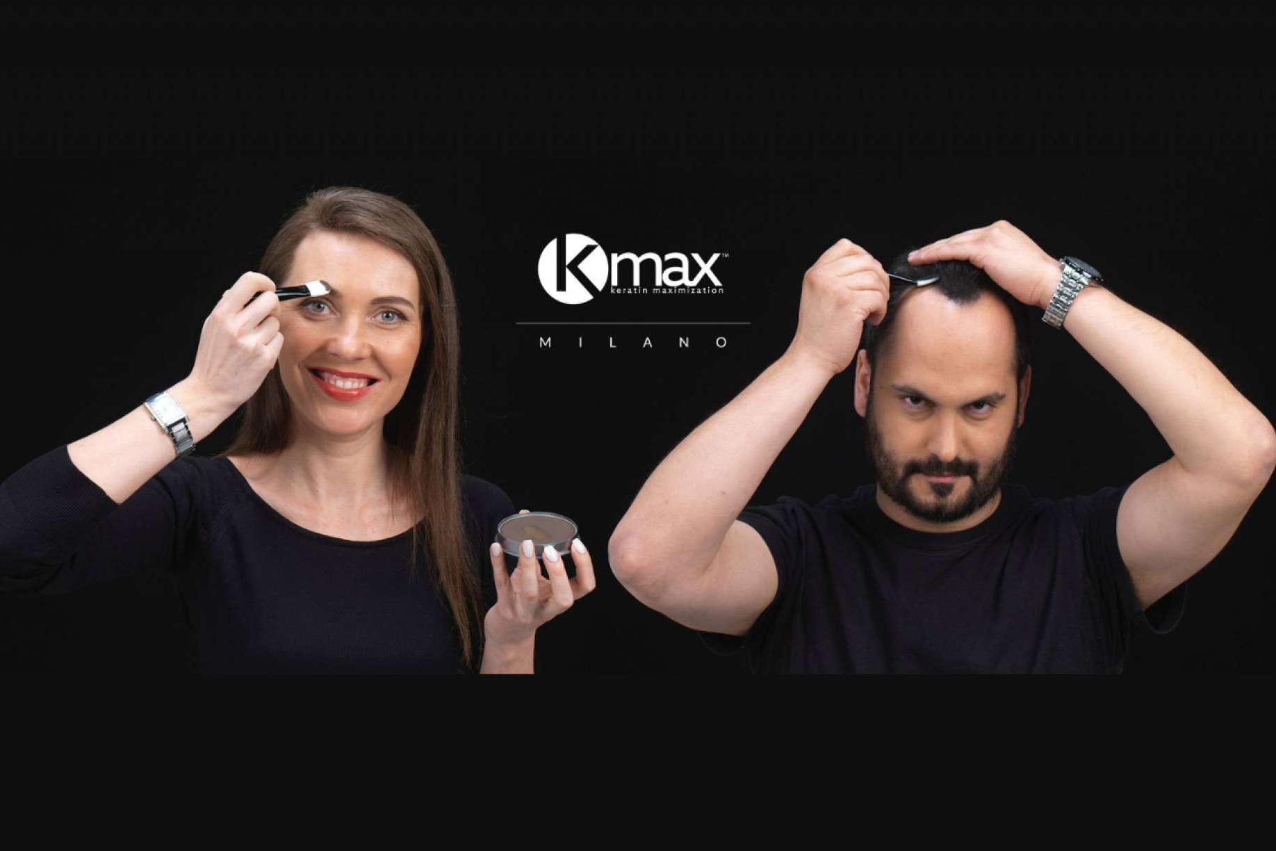 K-Max, el maquillaje capilar que permite ocultar los primeros signos de la alopecia
