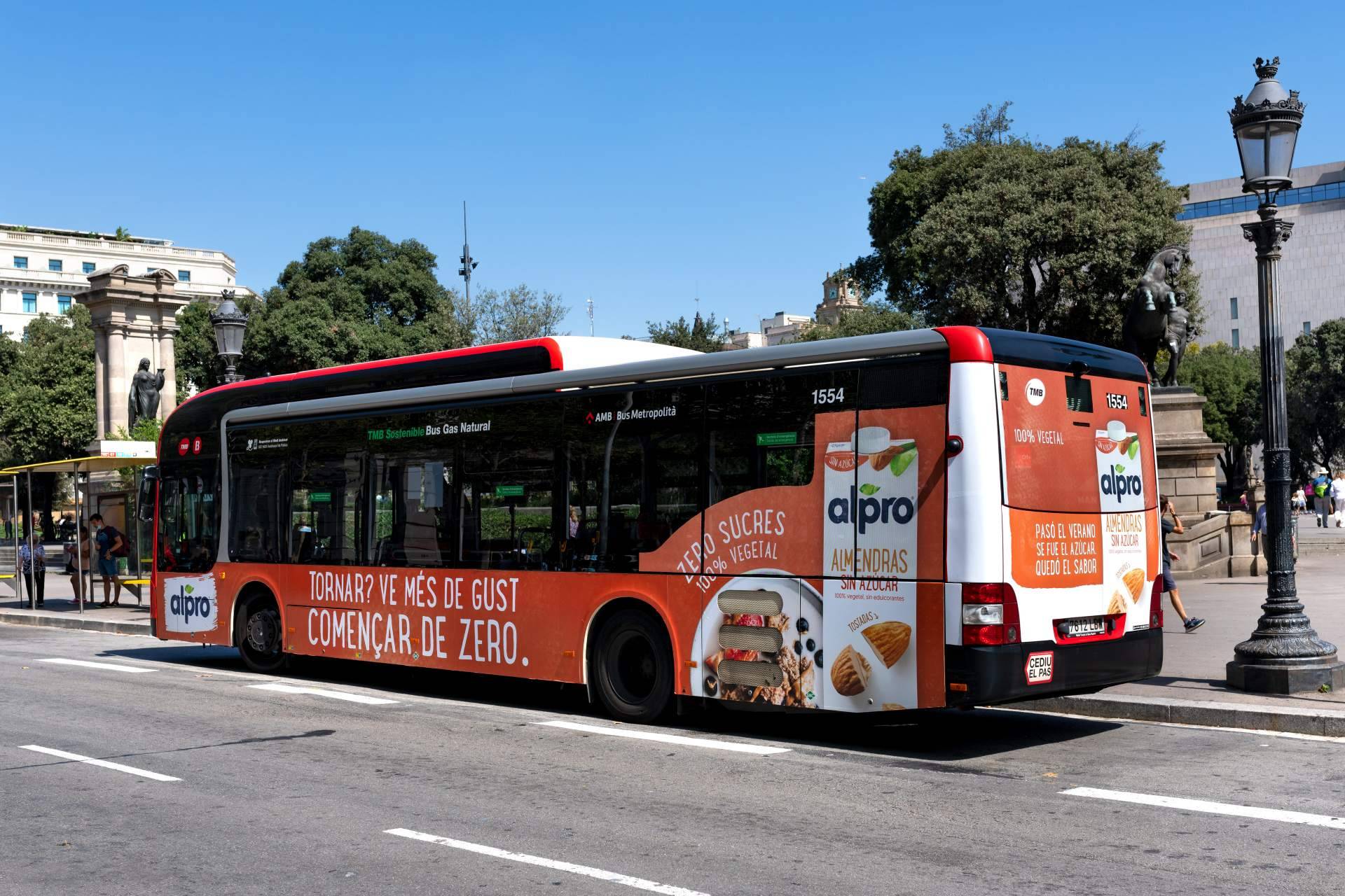 Promedios: Campañas sostenibles en los buses integrales de Barcelona