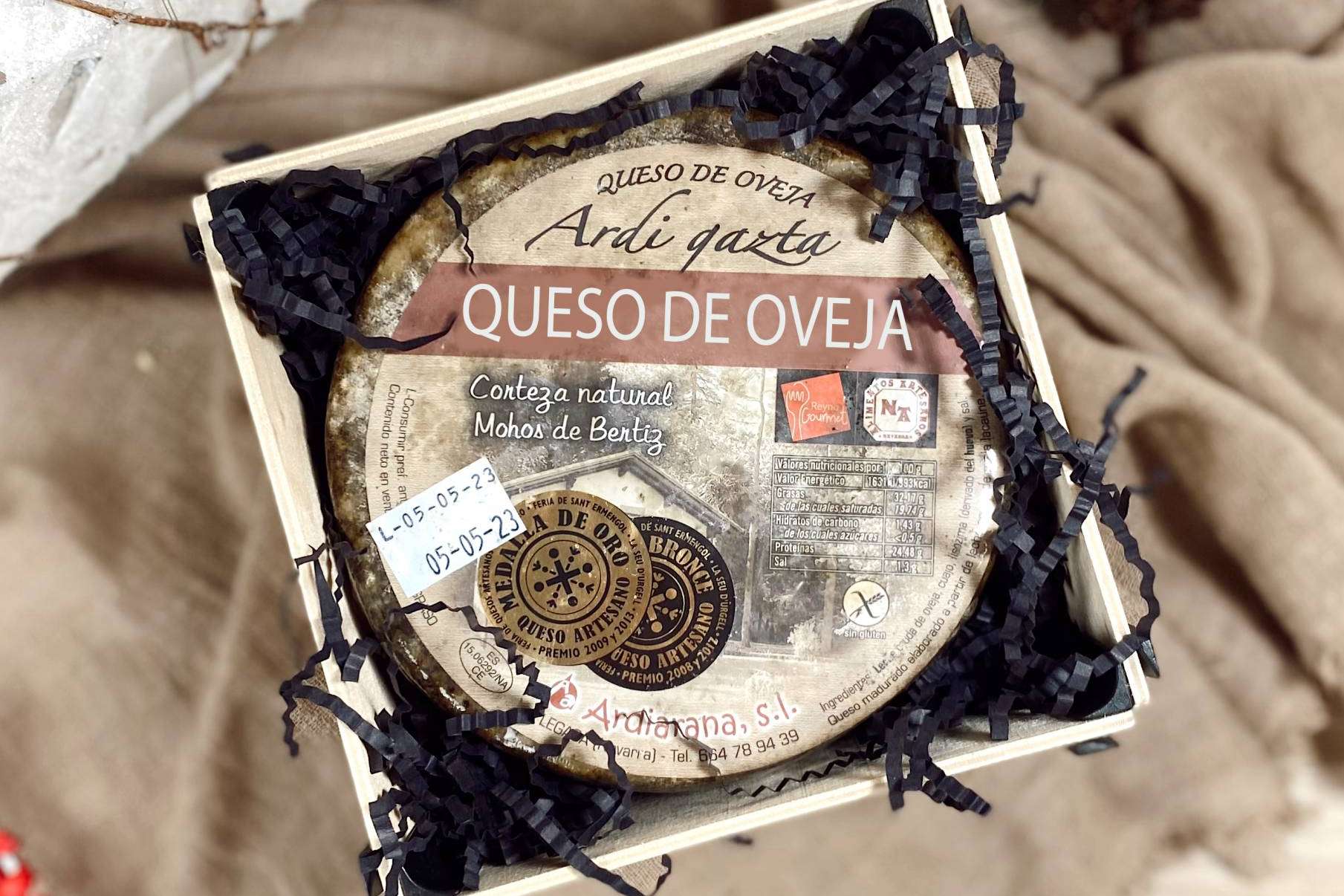 Las cajas de madera personalizadas que ofrece Sincla, perfectas para las cestas de Navidad