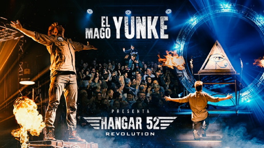 Espectáculo Hangar 52 Revolution en Ifema Madrid Live, de Mago Yunke