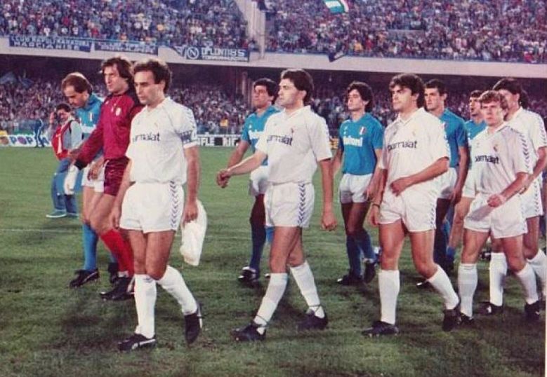 Cuando el Real Madrid se merendó en Nápoles los Buitoni de Maradona