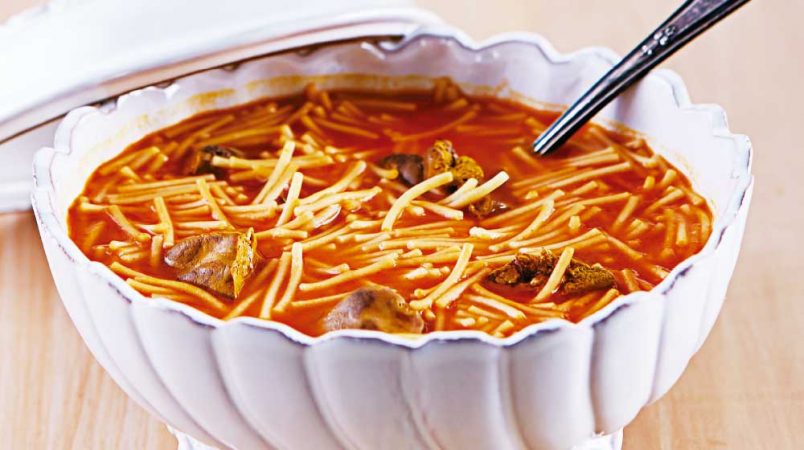 sopa de fideos con higaditos Merca2.es