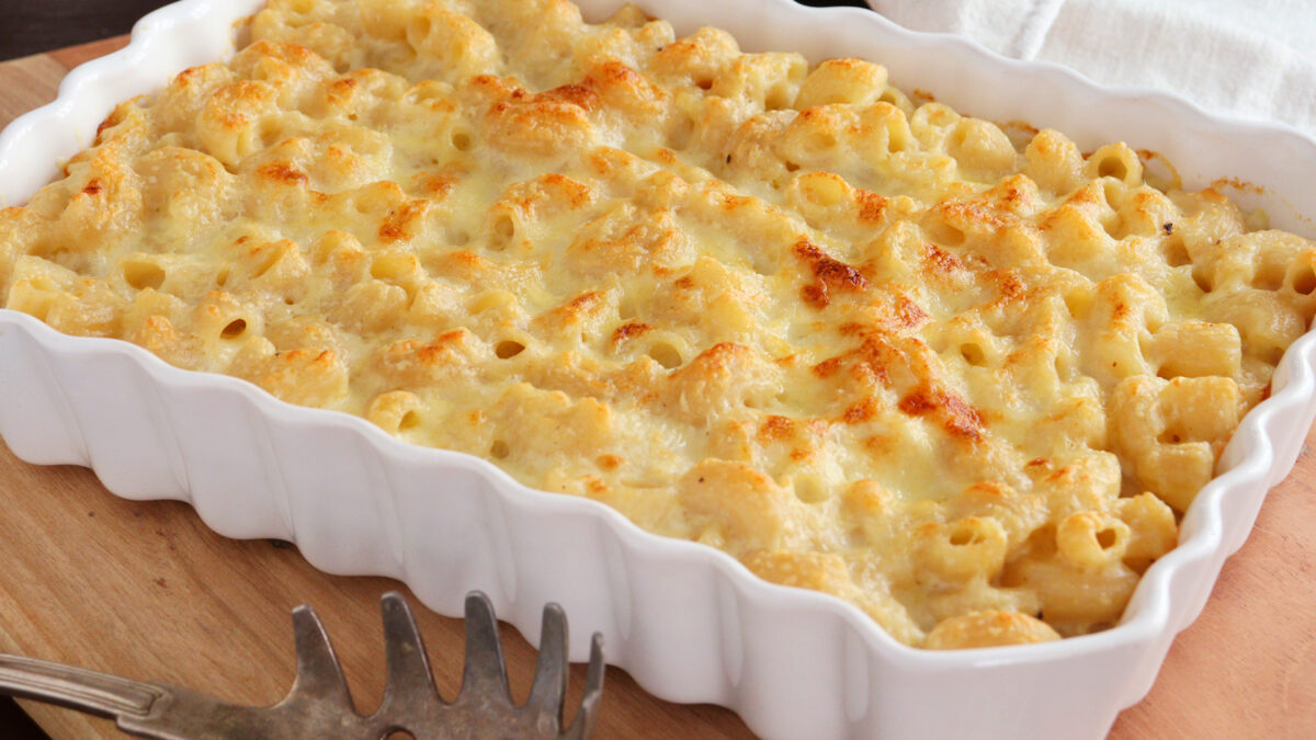 Cómo hacer unos macarrones con queso de “10” en una freidora de aire