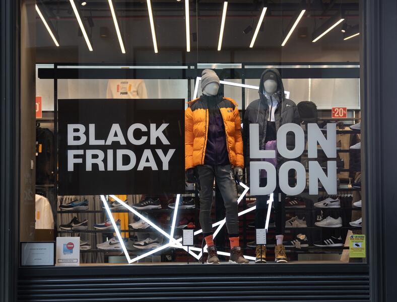 El consumo online en Black Friday en España crece un 55% en los últimos seis años