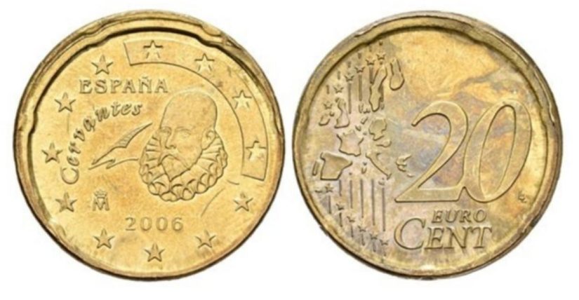 La singularidad de la moneda de 20 céntimos