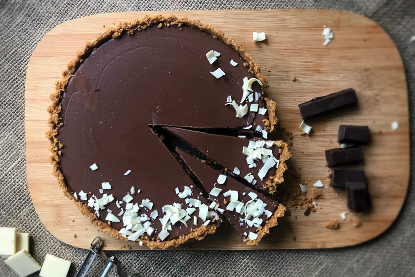 Esta tarta solo lleva dos ingredientes y está lista en 15 minutos