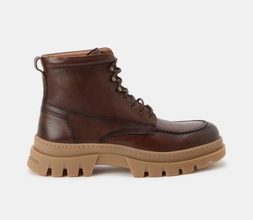 Botas de hombre en piel de color marron Merca2.es