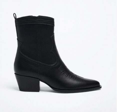 Botines de mujer estilo cowboy en negro el corte ingles Merca2.es