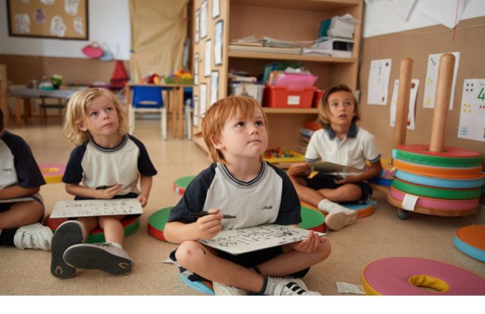 Educación en un colegio británico