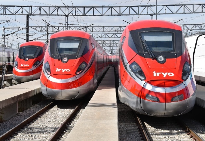 Iryo llega al primero de los tres destinos de la lucha por destronar a Renfe