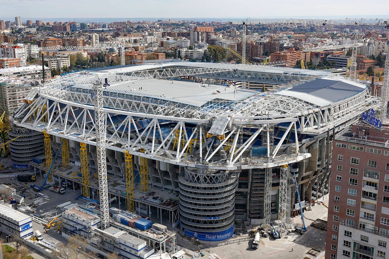 Obras Santiago Bernabéu