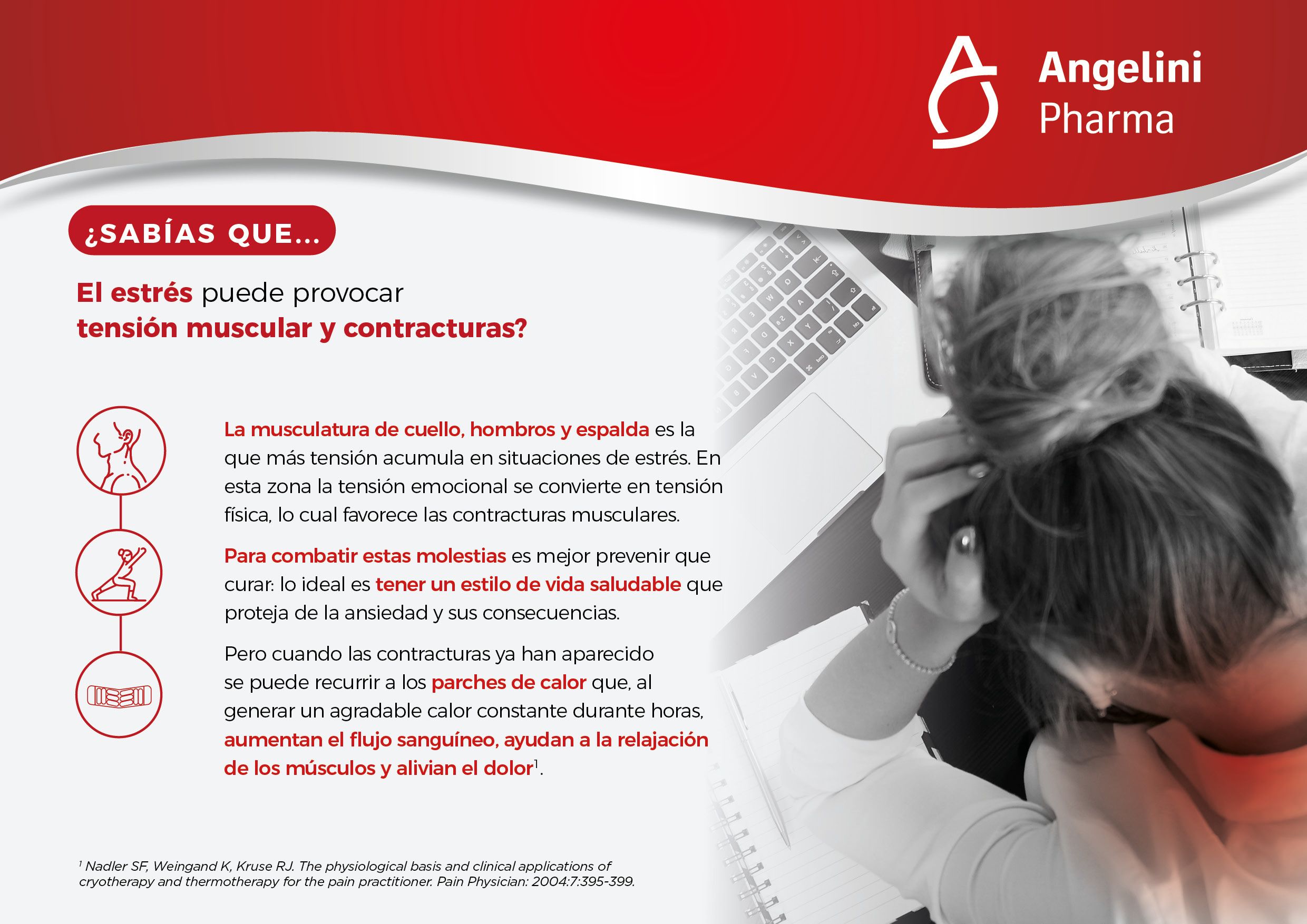 Menos estrés para evitar sufrir dolor muscular y contracturas 1 Merca2.es SQ Estrs y contracturas MedGen Noviembre 2022 Merca2.es