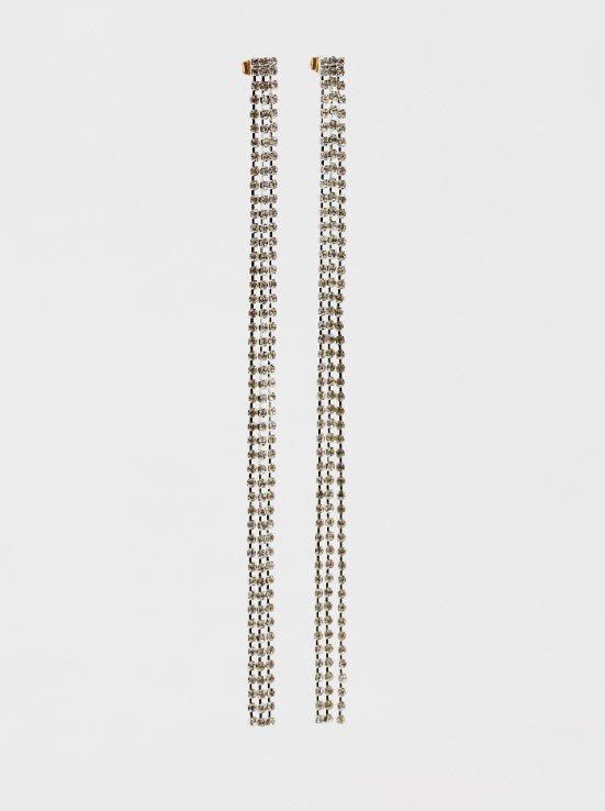 Pendientes colgantes strass de Pull&Bear