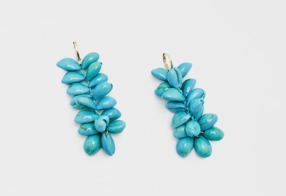 Pendientes aro conchas colgantes de Pull&Bear