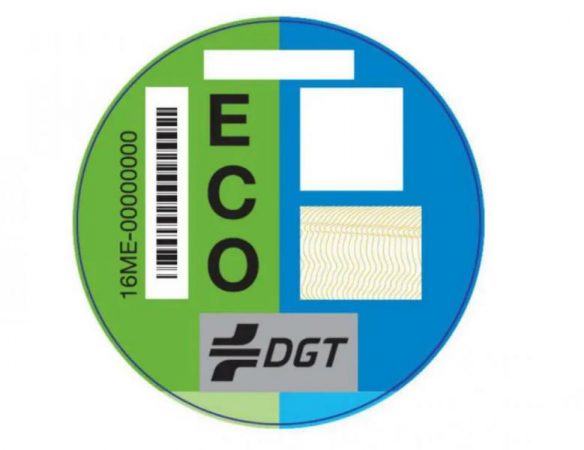 Etiqueta Eco de la DGT