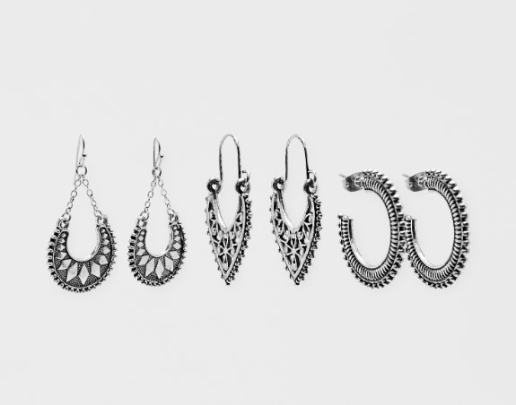 Pack 3 aros básicos de Pull&Bear