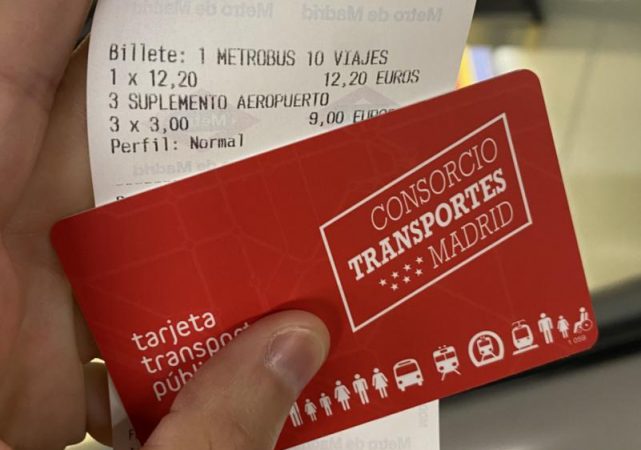 La devolución del 50% del abono anual al transporte