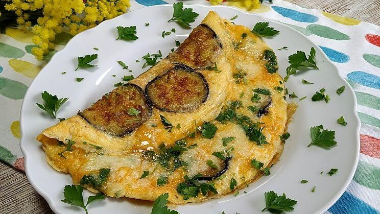 Tortilla de berenjena con queso Merca2.es