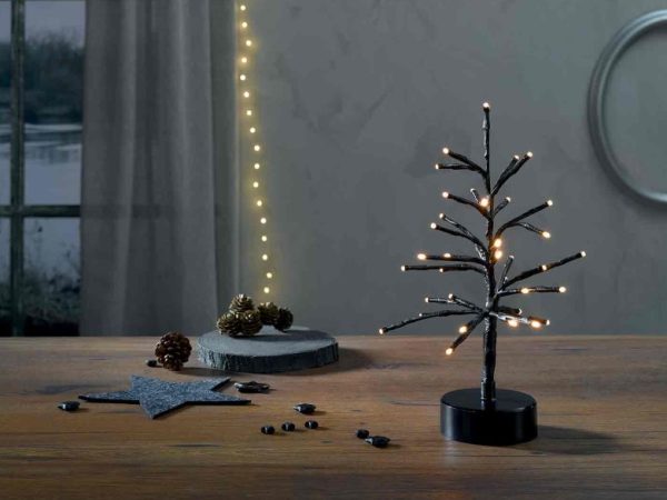 Árbol de Navidad con luces LED de Lidl