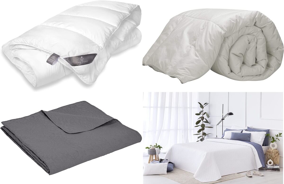 Colchas, edredones y nórdicos: 9 gangas de Amazon para dormir calentito sin calefacción