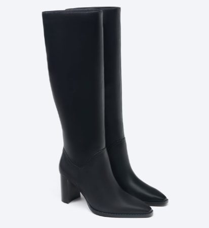Botas altas de tacón de Lefties