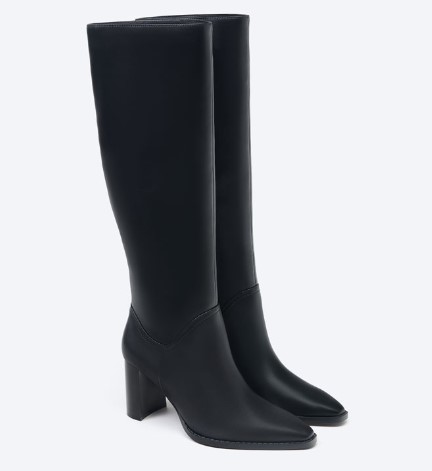 Botas altas de tacón de Lefties