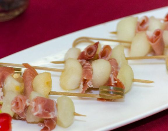 broches melon jamon Merca2.es