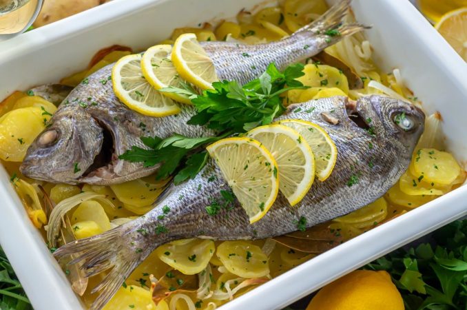 dorada al horno