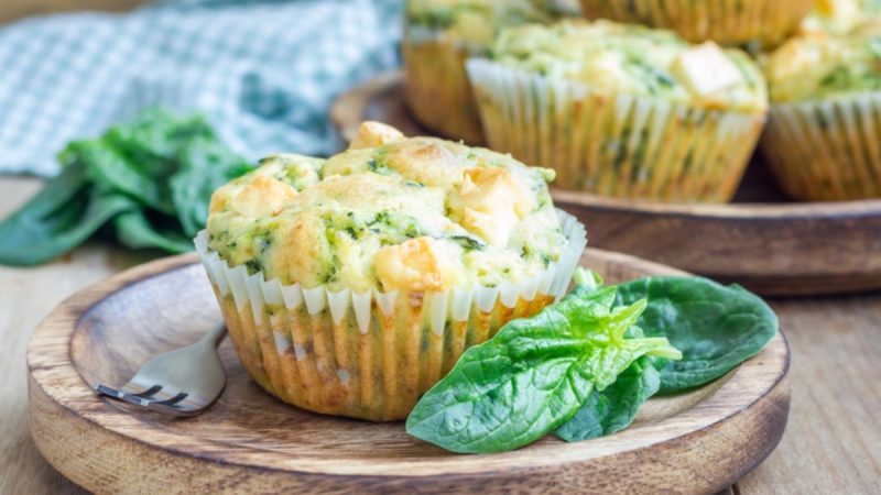 cómo hacer muffins salados