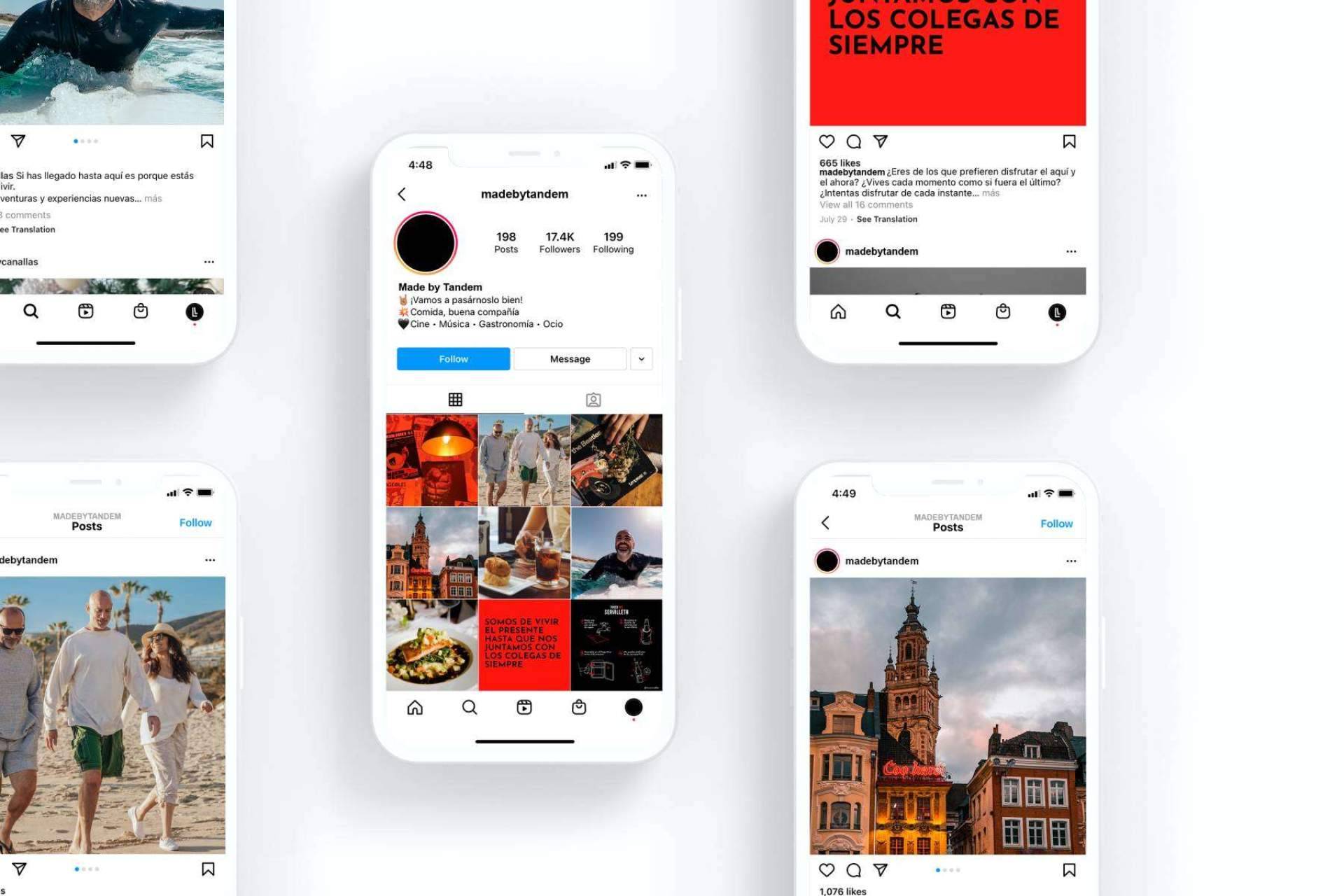 Los expertos en diseñar marcas y productos por y para los consumidores de TANDEM