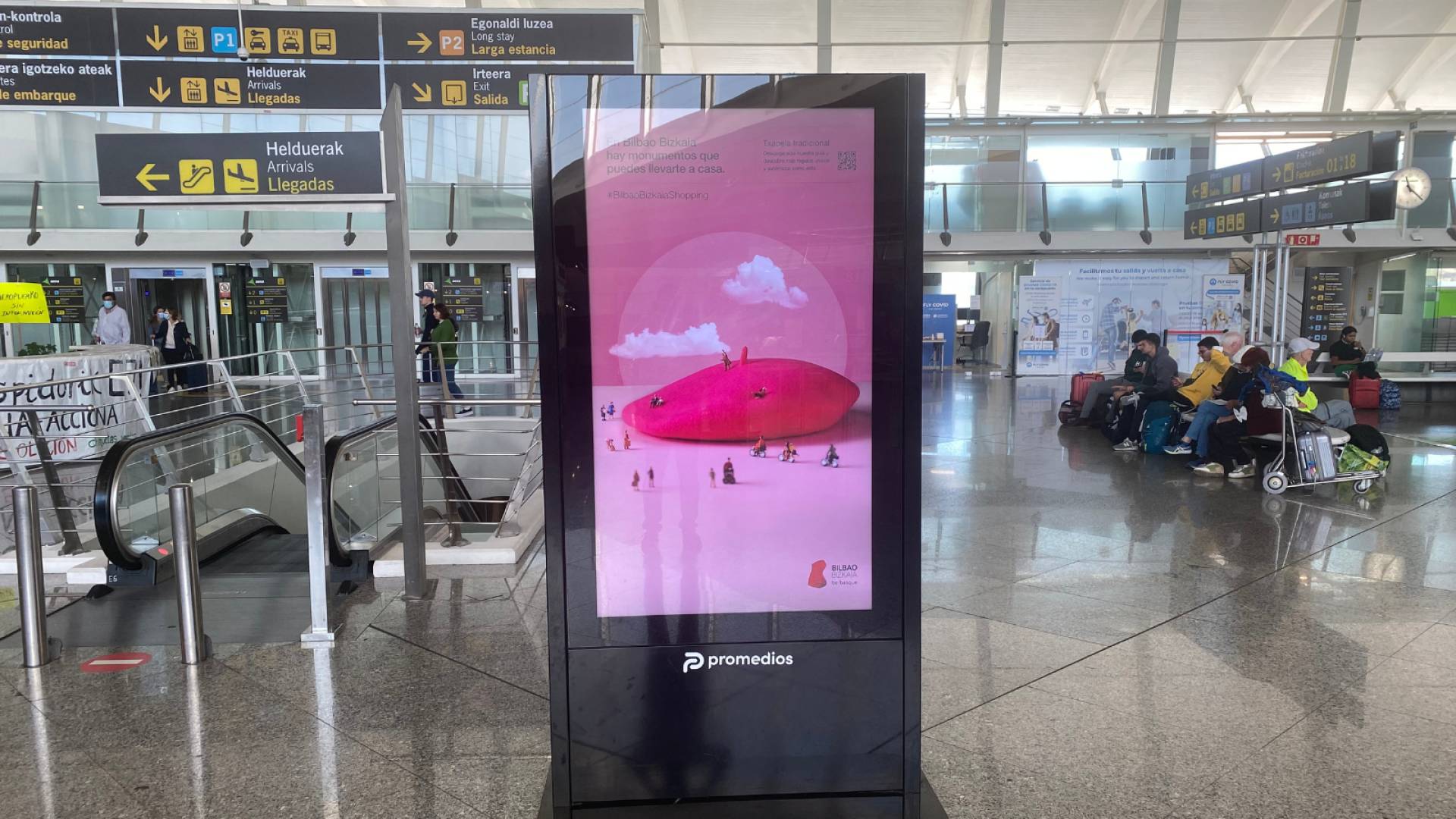 Publicidad digital en aeropuertos, de la mano de Promedios