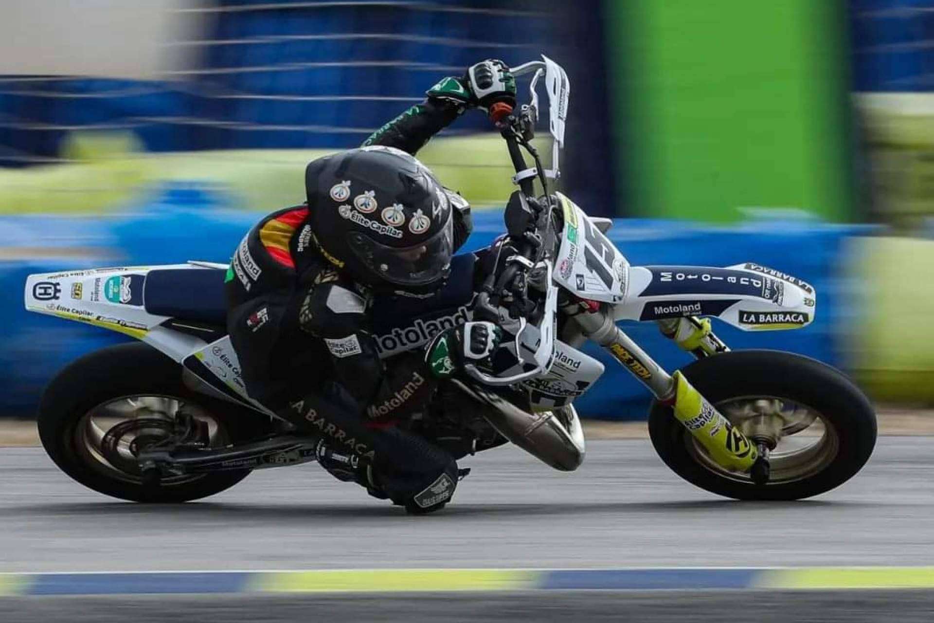 Marc Moñinos Esteve campeón de España Supermoto 85cc