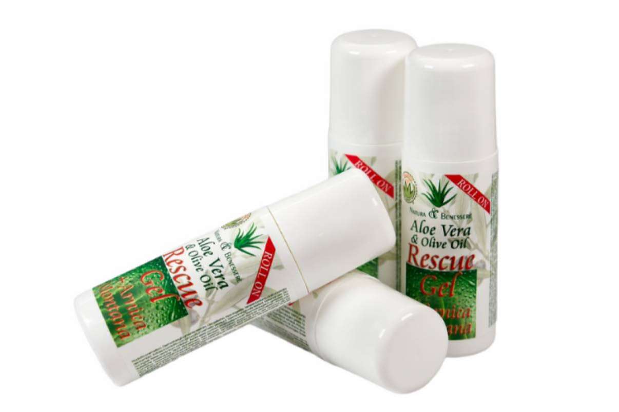 FvDirect, tienda online de productos naturales para el dolor, presenta Rescue Gel Arnica 3+1 de regalo, un gel para el dolor muscular