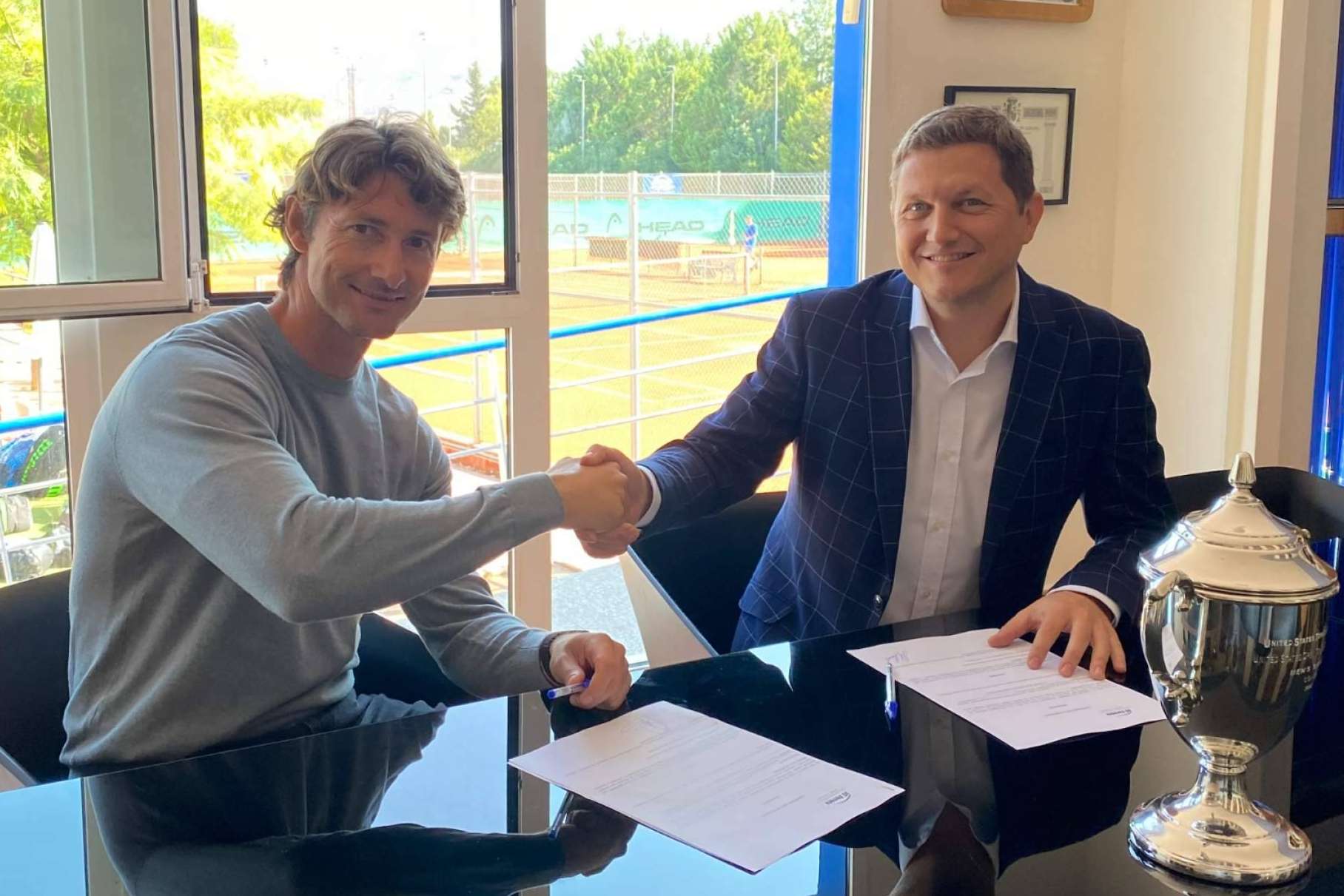 La colaboración de la academia de tenis JC Ferrero Equelite y la consultora financiera OVB España