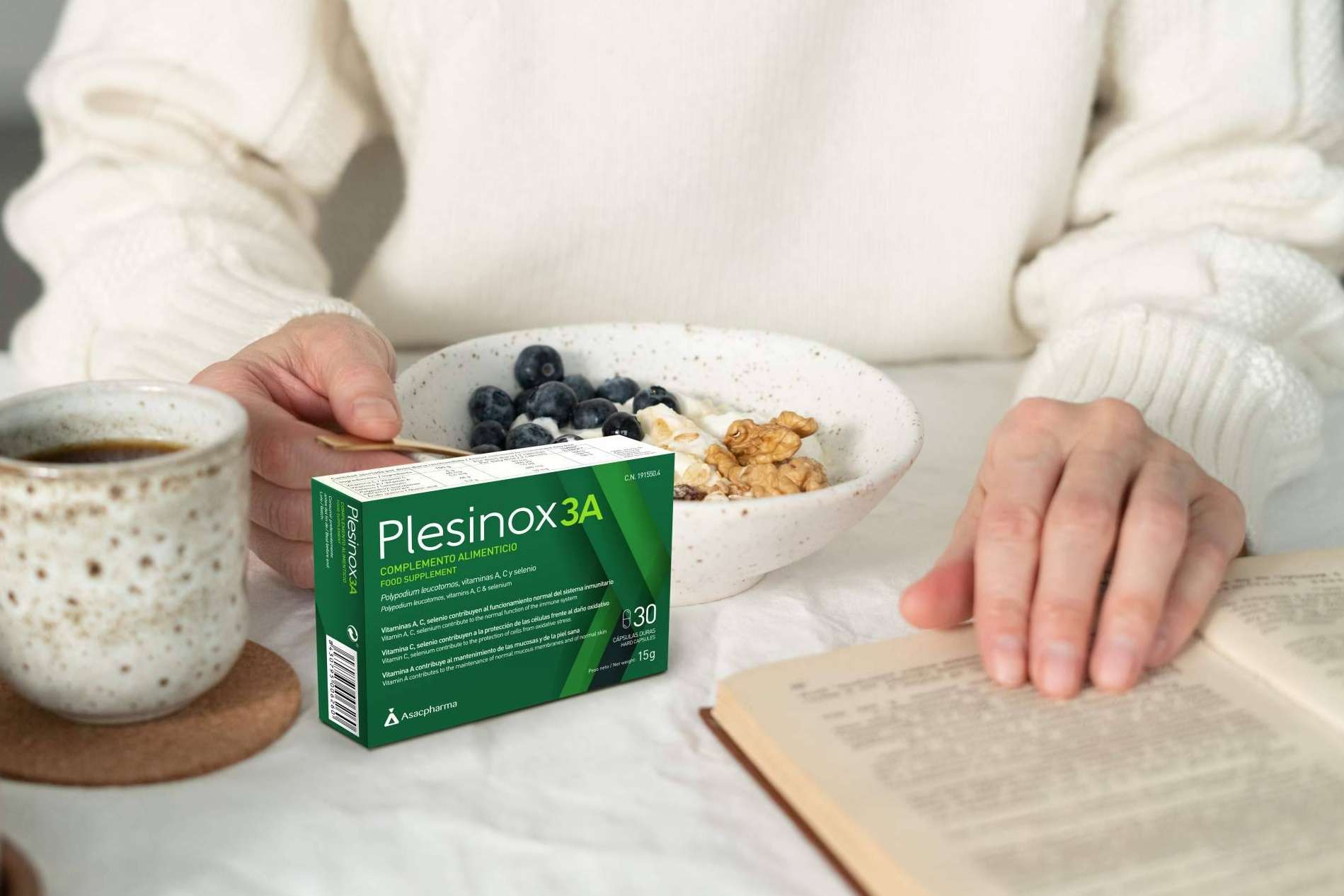 Plesinox 3A para reforzar el sistema inmunitario