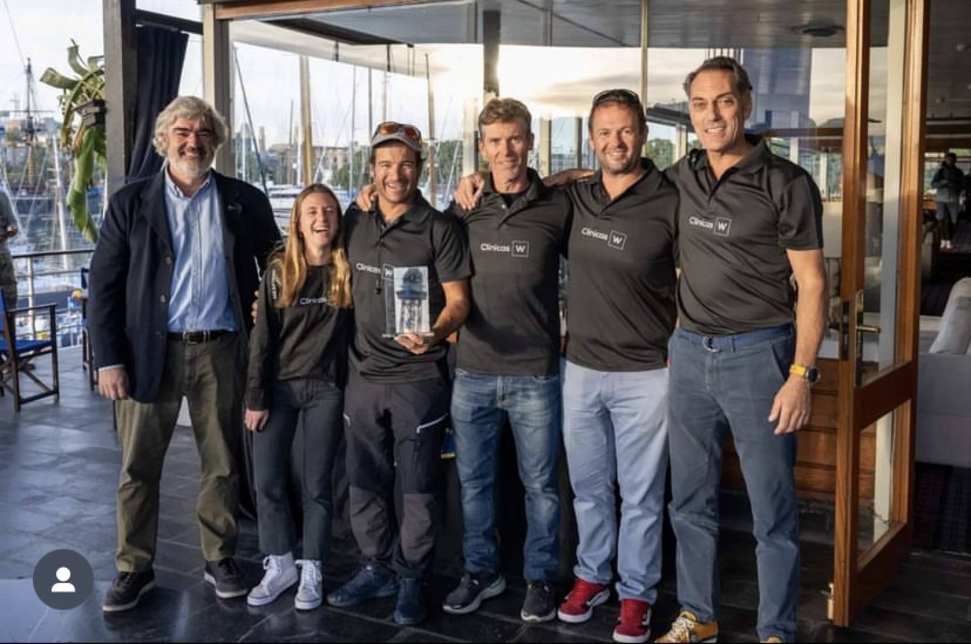 ‘Clínicas W’ imponiéndose en las Barcelona Winter Series de J70