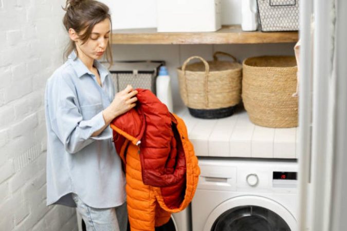 Lavar los abrigos y plumíferos en casa