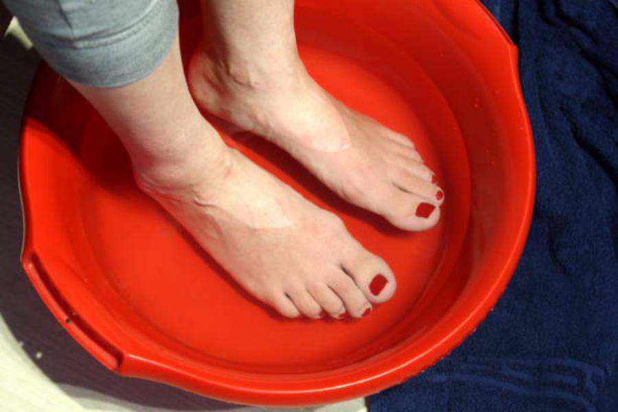 Agua con sal y vinagre