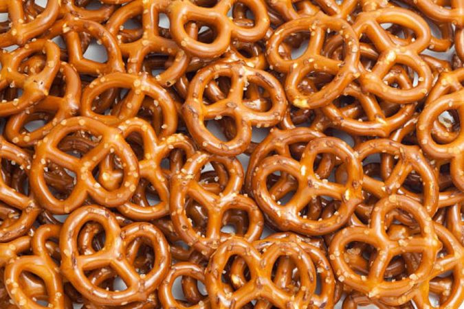 El Pretzels tiene elevada concentración de sal